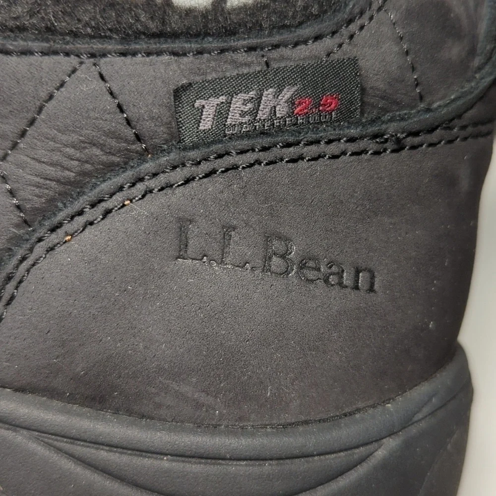 LL BEAN Bethel tek 2.5 waterproof moc boots womans size 7.5